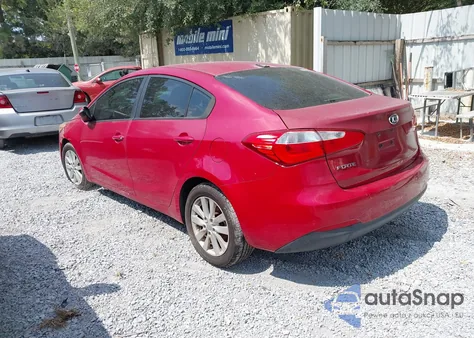 2014 Kia Forte Lx из США, поврежденный, VIN KNAFX4A60E5127189